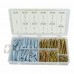Box of 206pc Assorted Chipboard Screws & Wall Plugs
